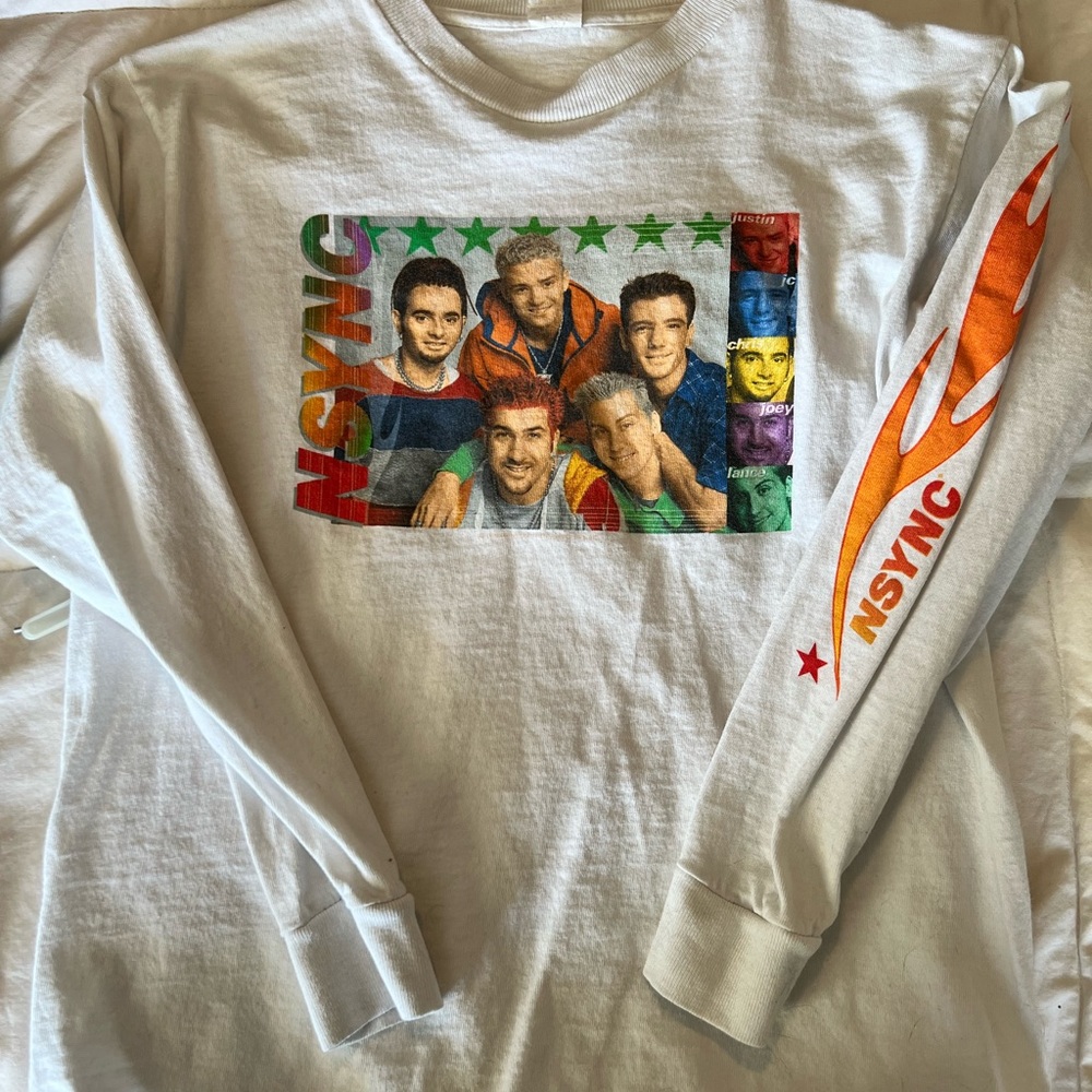 Vintage *NSYNC long sleeve shirt